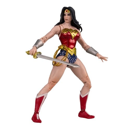 DC Multiverse McFarlane Vault Collection Wave 1 Wonder Woman Classic 7-Inch Scale Action Figure — view 3