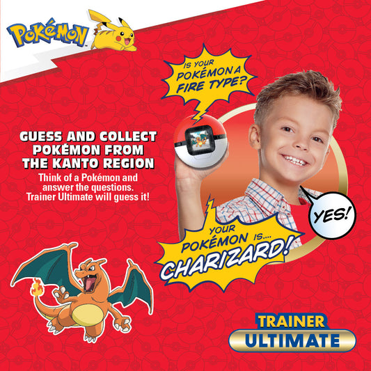Pokémon Trainer Ultimate gameplay features - color LCD screen guessing game