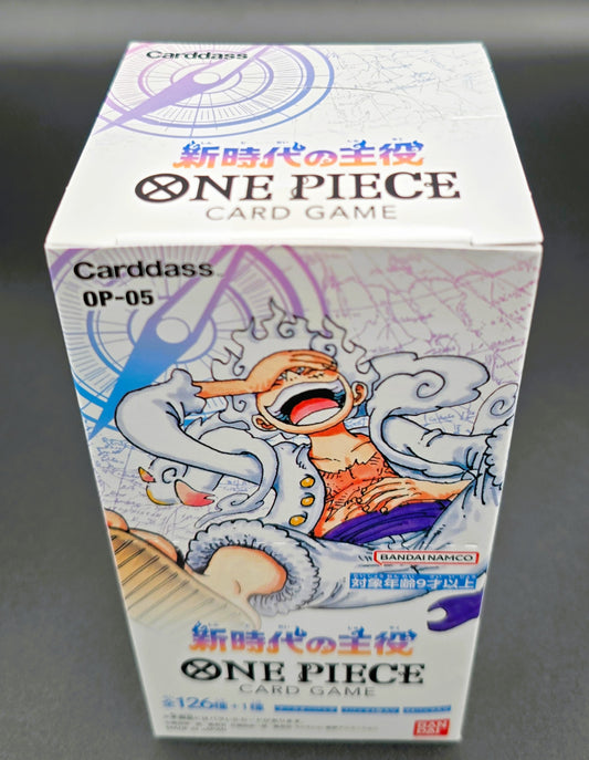 Bandai One Piece Awakening of the Era OP-05 booster box top view
