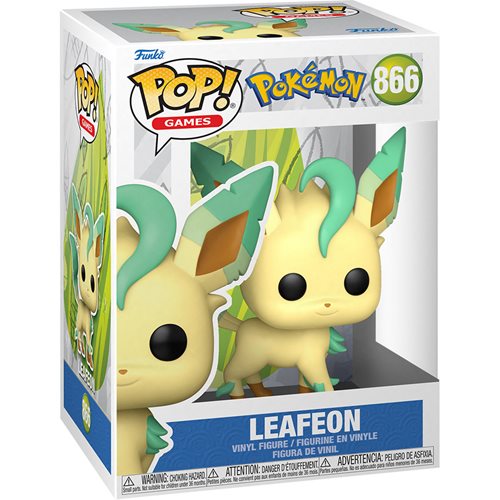 Pokemon Leafeon Funko Pop! Vinyl Figure #866 — view 2