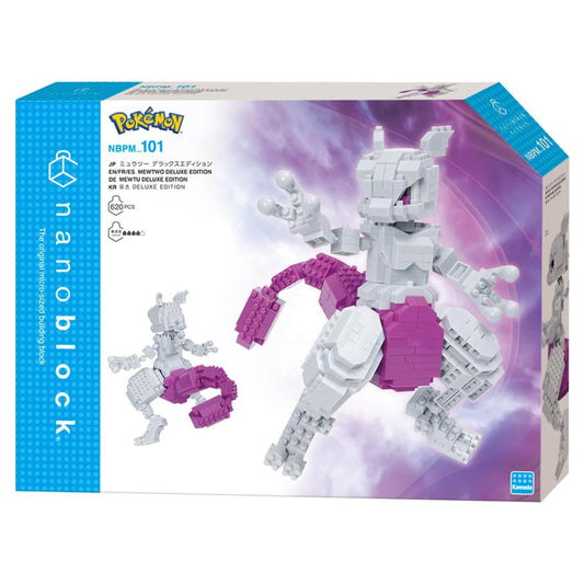 Nanoblock Pokemon Mewtwo Deluxe Edition building set — view 2