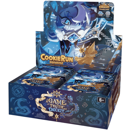 CookieRun TCG Set 4 A Game of Truth and Deceit booster display box — view 2