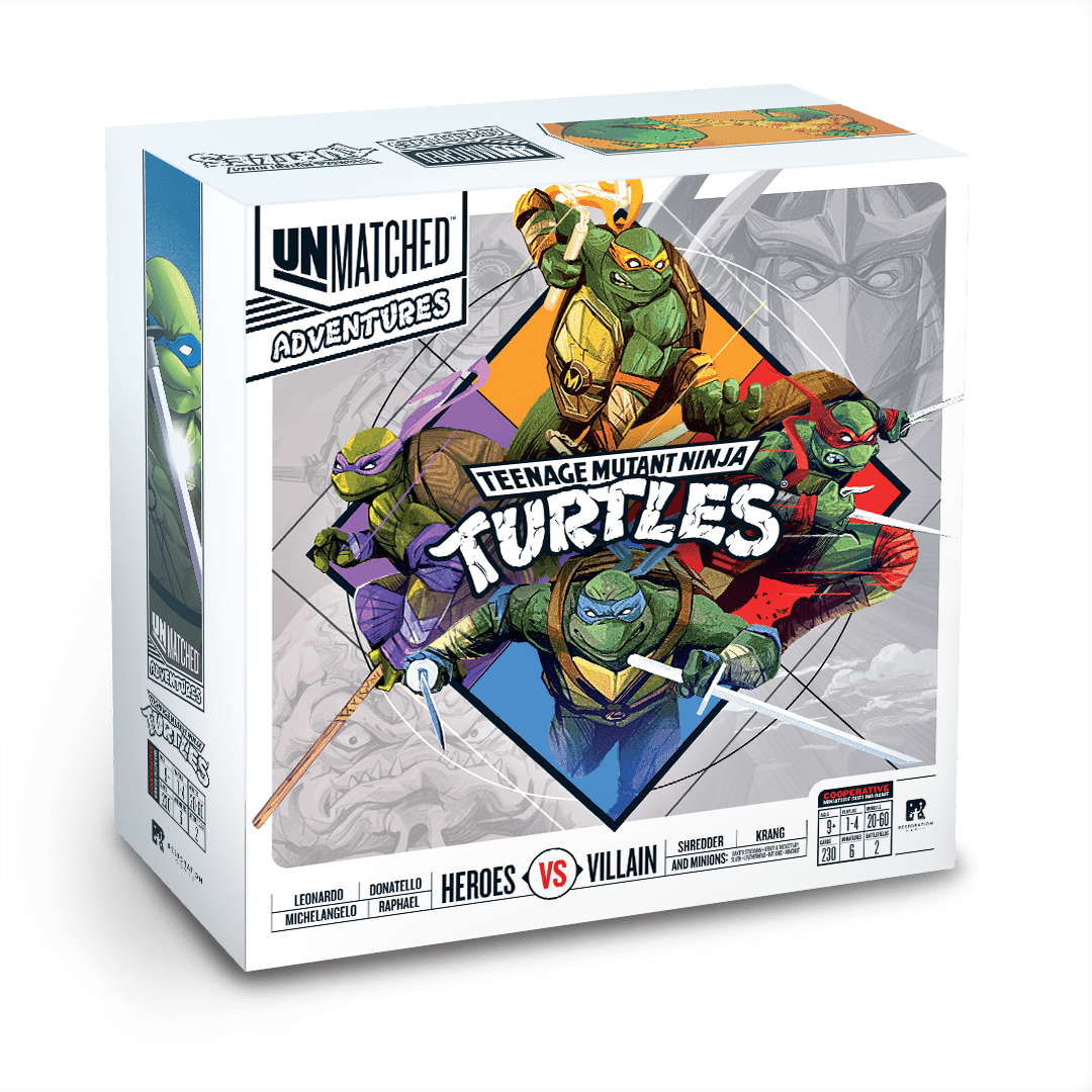 Unmatched Adventures Teenage Mutant Ninja Turtles box