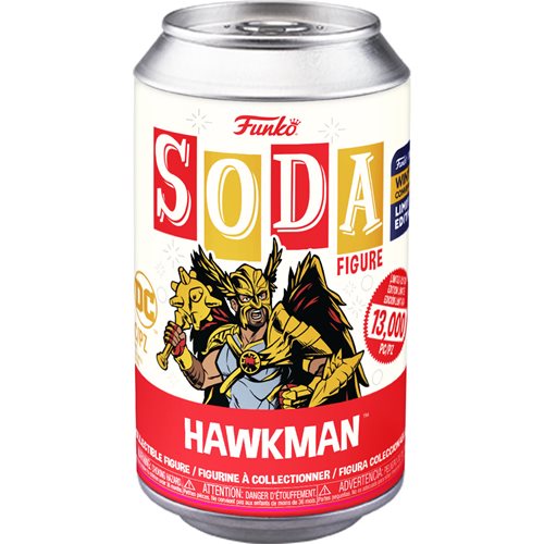 Black Adam Hawkman Funko Soda - alternate view