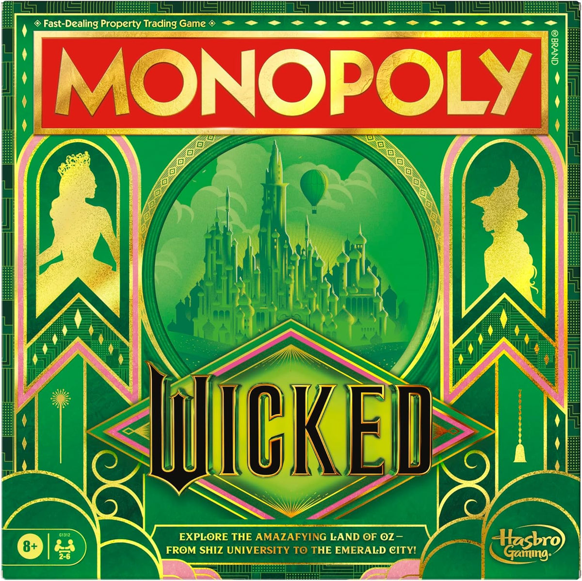 Monopoly Wicked Edition board game - view 03 | Savvy Hobbyist