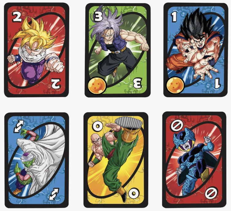 Mattel UNO Dragon Ball Z Card Game