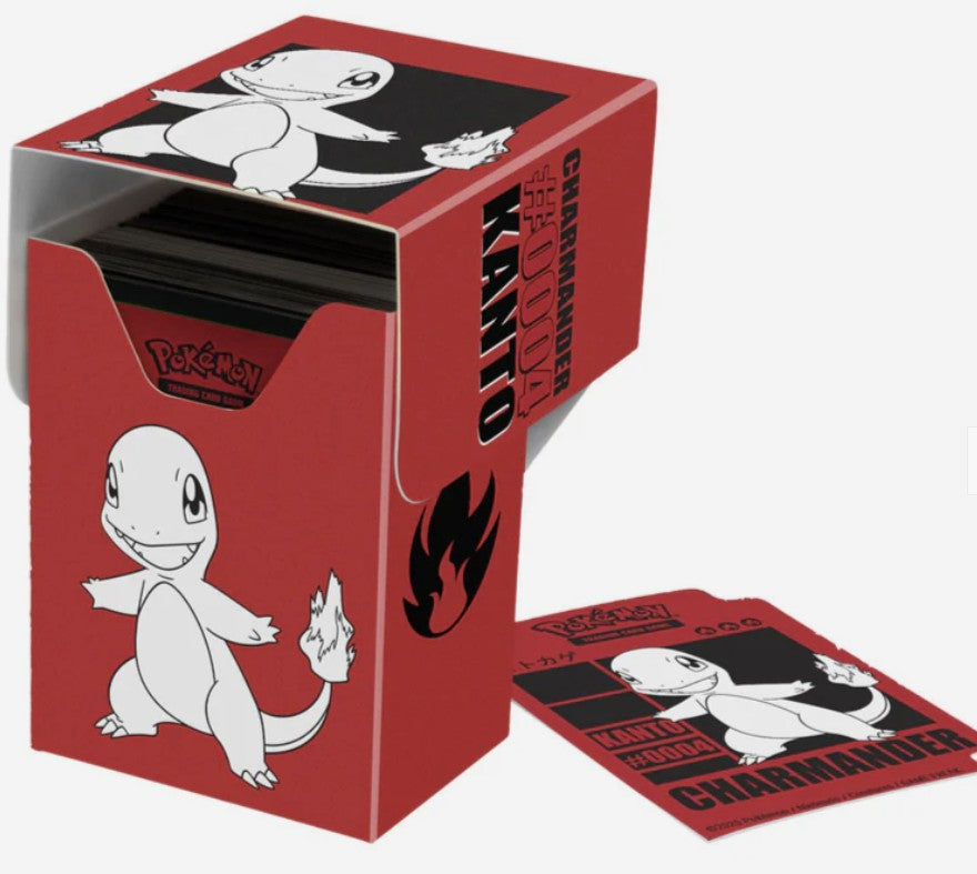 Ultra PRO Sealed Charmander Full View DECK BOX® for Pokémon