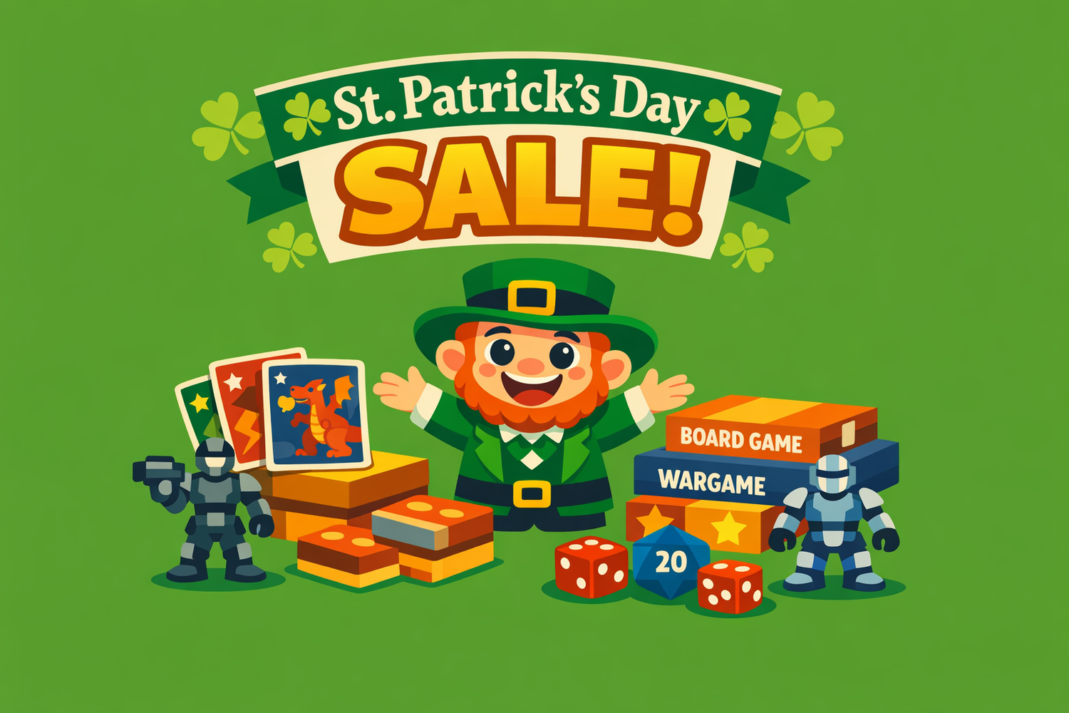 St Patrick's Day Sale!