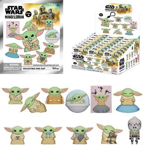 Star Wars Best of Grogu Series 1 3D Foam Bag Clip blind bag