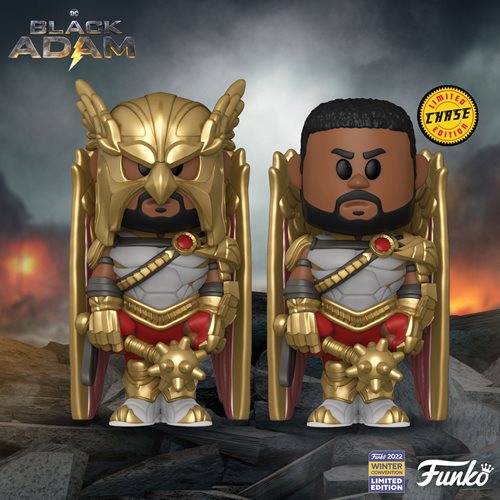 Black Adam Hawkman Funko Soda - alternate view