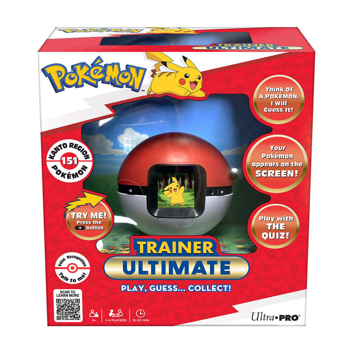 Pokémon Trainer Ultimate box front angled view - Ultra PRO Entertainment