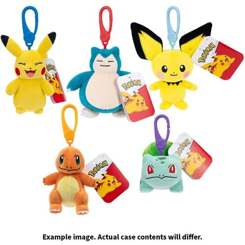 Pokemon Clip-On Plush 3.5-inch random character by Jazwares