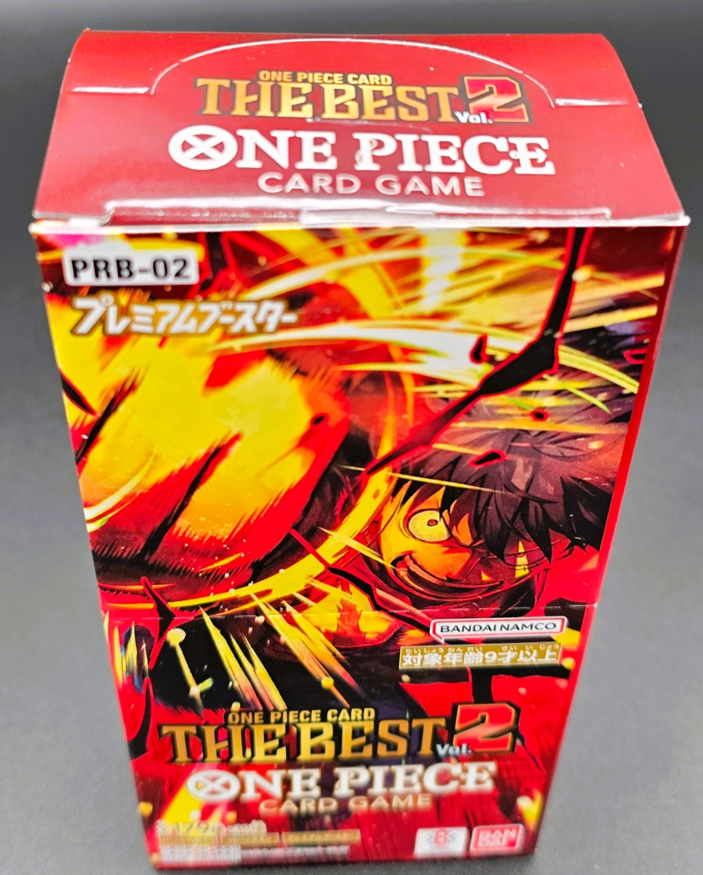 BANDAI One Piece The Best Vol 2 Premium Booster Game Box [PRB-02] (Japanese Edition)