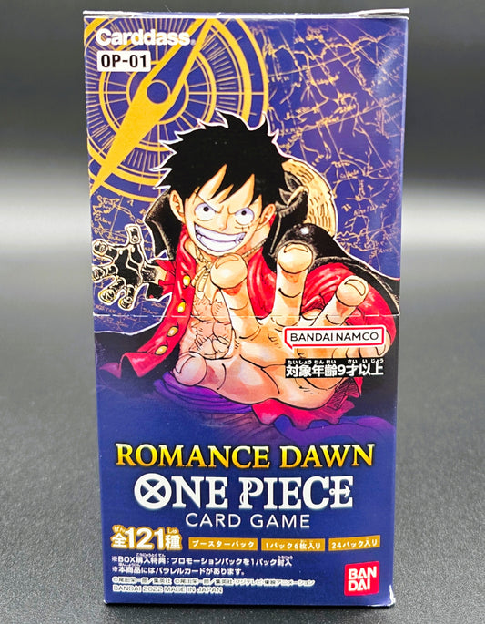 BANDAI One Piece Romance Dawn Card Game Box [OP-01] (Japanese Edition)