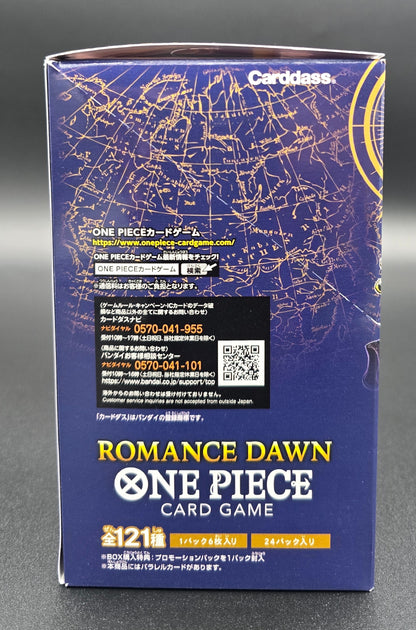 BANDAI One Piece Romance Dawn Card Game Box [OP-01] (Japanese Edition)