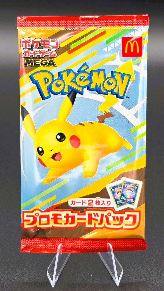 Pokemon Factory Sealed McDonalds Promo Card Pack August 2025 [Japanese Promo]