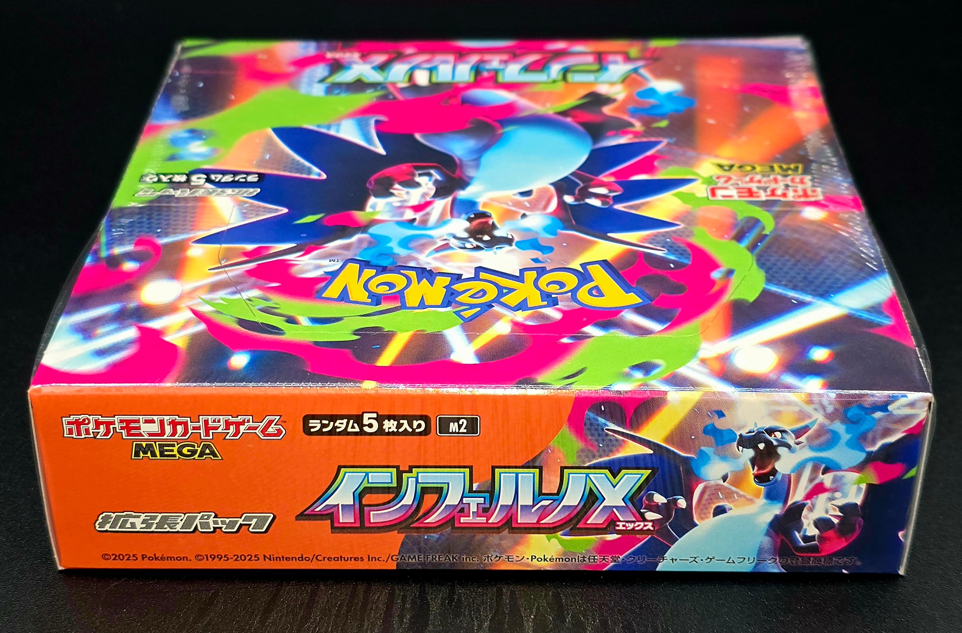 Pokemon Factory Sealed MEGA Expansion Inferno X Booster Box