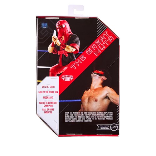 WWE Ultimate Edition The Great Muta — package back