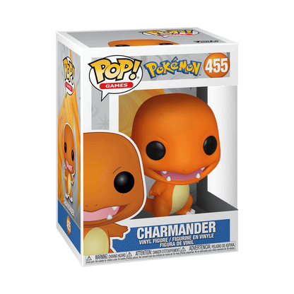 Funko Pop! Pokemon Charmander #455 — official in-box front view
