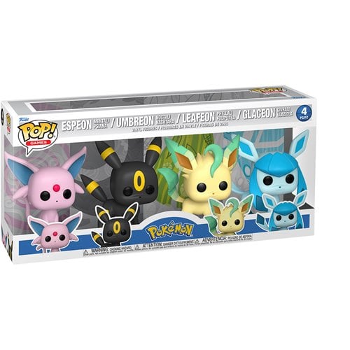 Pokemon Eevee Evolutions Funko Pop! 4-Pack — view 2