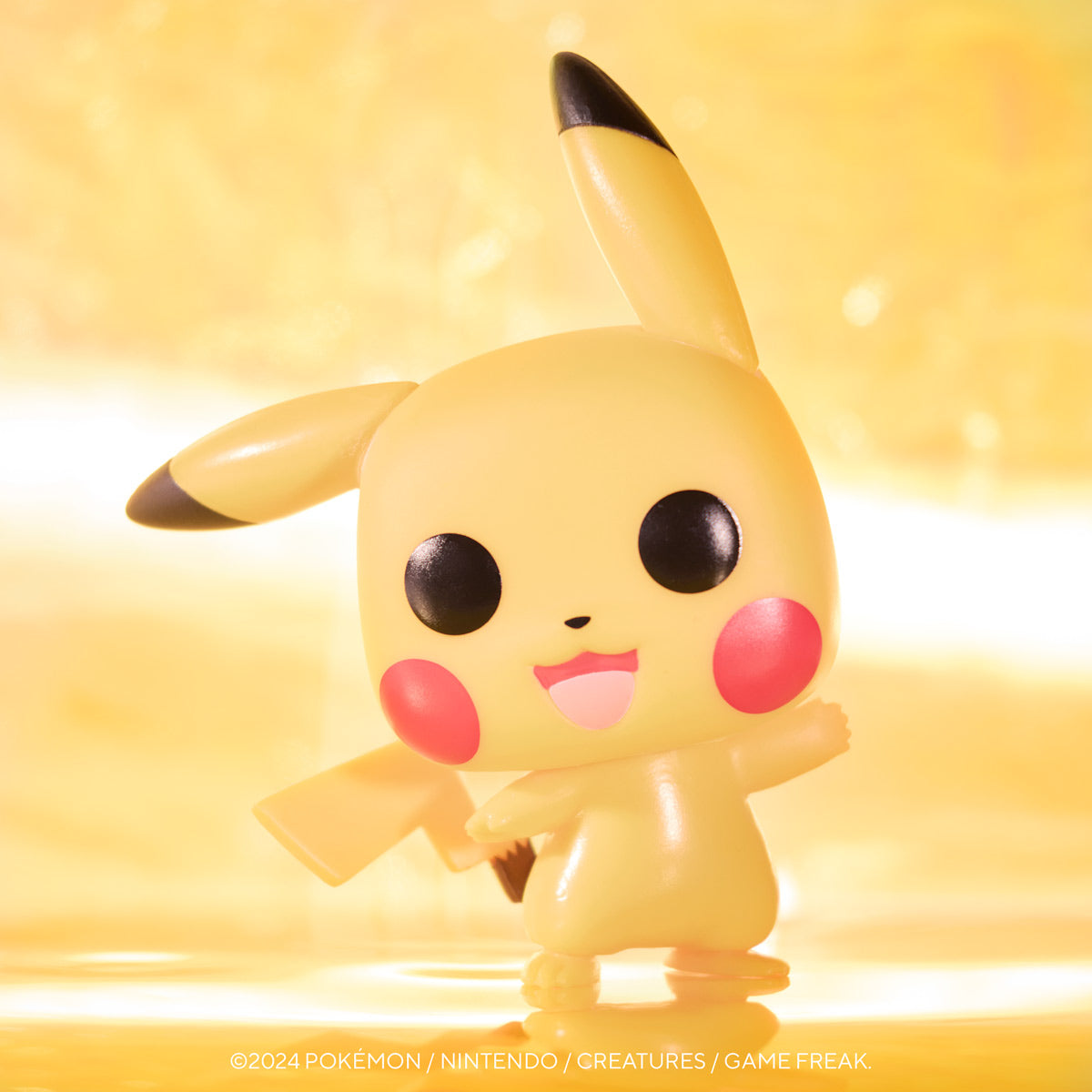Funko Pop! Pokemon Pikachu Waving #553 — official glamour shot