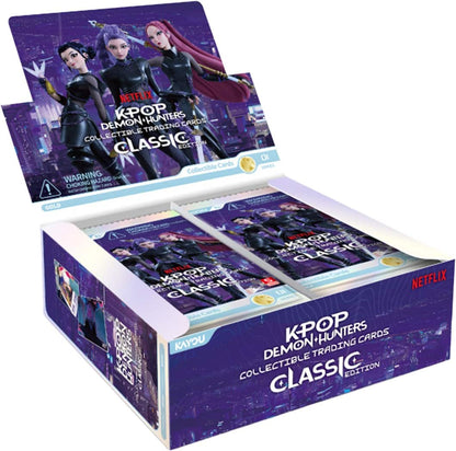 Kayou KPop Demon Hunters Classic Edition Series 1 Collectible Trading Card Display Box — 20 sealed booster packs