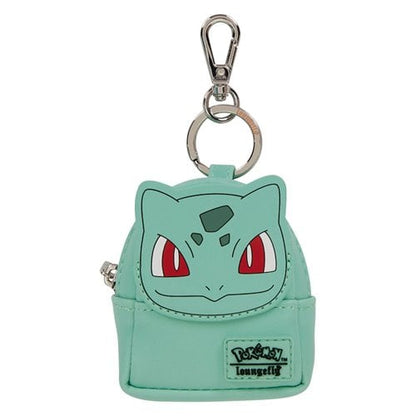 Loungefly Pokemon Cosplay Mini-Backpack Keychain Charm — Bulbasaur