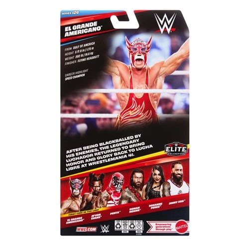 WWE El Grande Americano Action Figure - alternate view