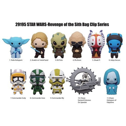 Star Wars Revenge of the Sith 3D Foam Bag Clip - alternate view