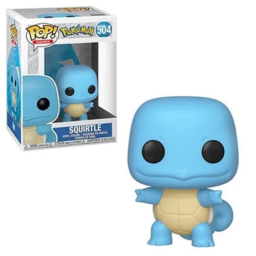 Pokemon Squirtle Funko Pop! Vinyl Figure #504 — view 2