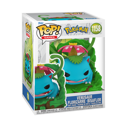 Funko Pop! Pokemon Venusaur Premium #1158 — official glamour shot, alternate angle