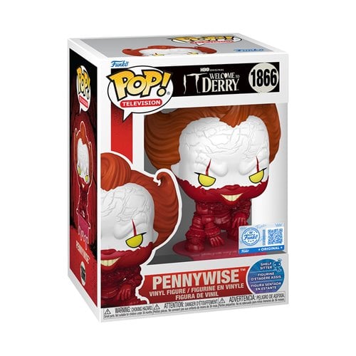 IT Pennywise Bloody Shelf Sitter Funko Pop #1866 - alternate view