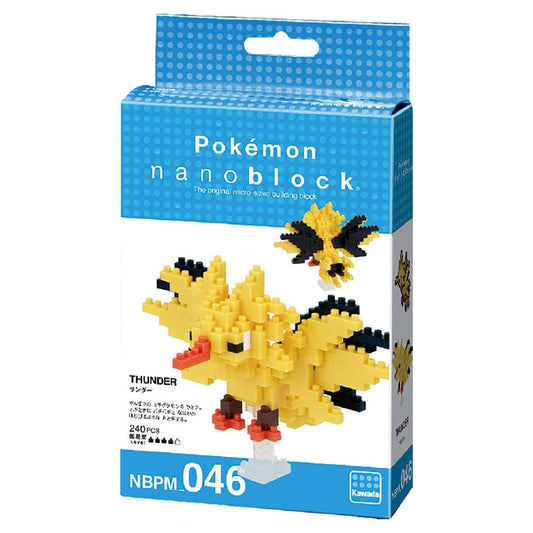 Nanoblock Pokemon Zapdos building set — view 2