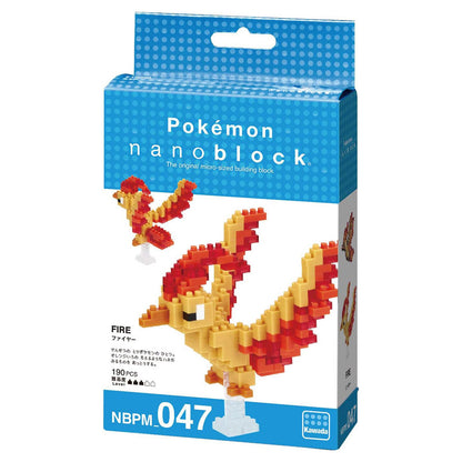 Nanoblock Pokemon Moltres building set — view 2