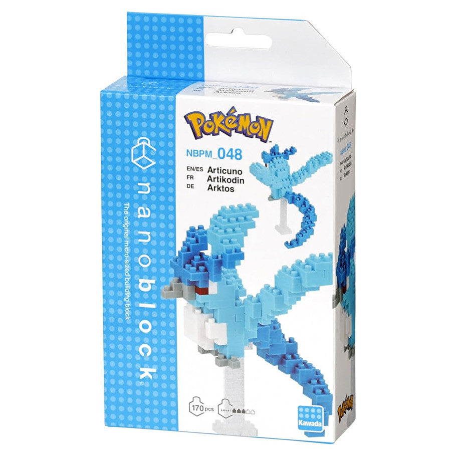 Nanoblock Pokemon Articuno building set — view 2