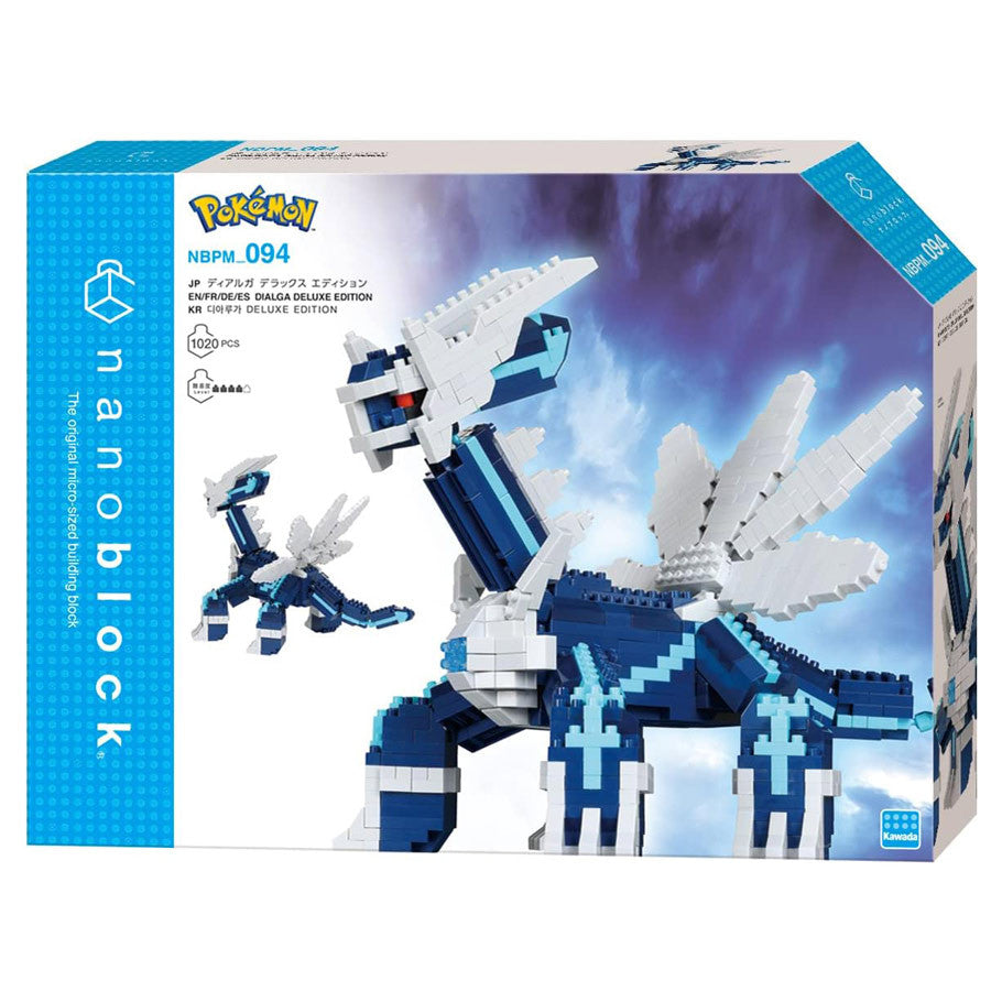 Nanoblock Pokemon Dialga Deluxe Edition building set — view 2