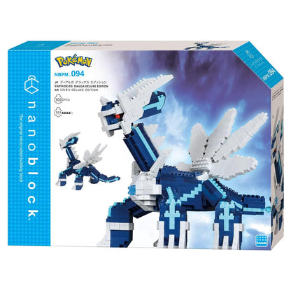 Nanoblock Pokemon Dialga Deluxe Edition building set — view 2