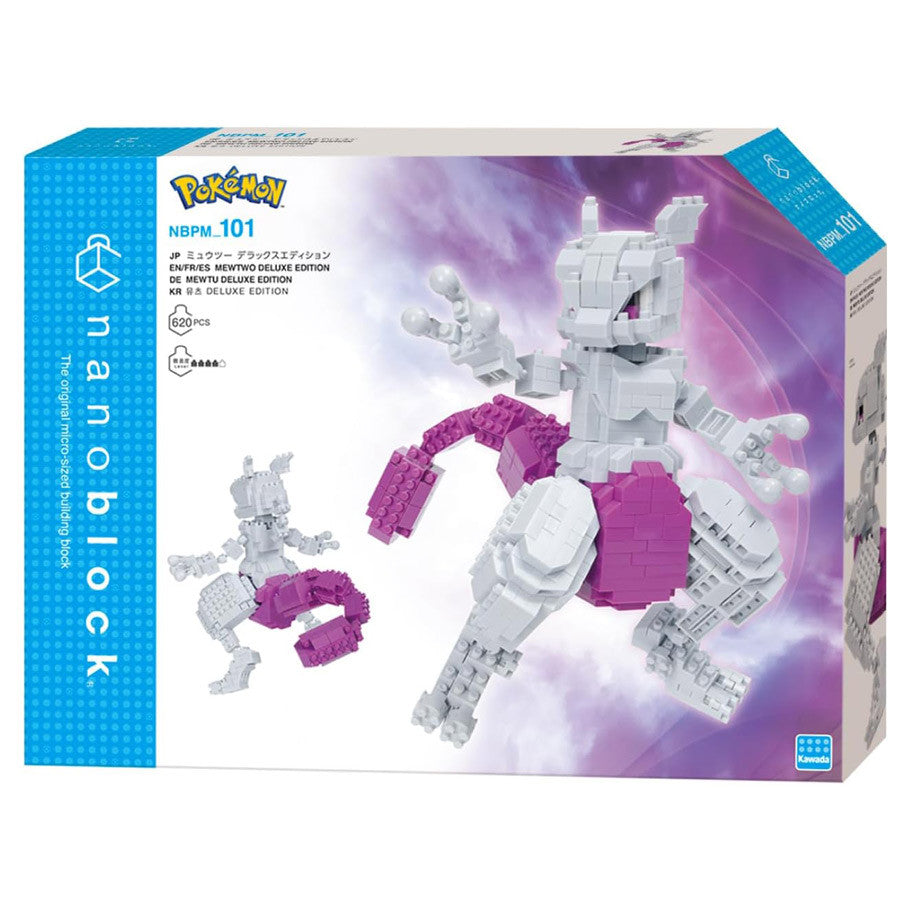Nanoblock Pokemon Mewtwo Deluxe Edition building set — view 2