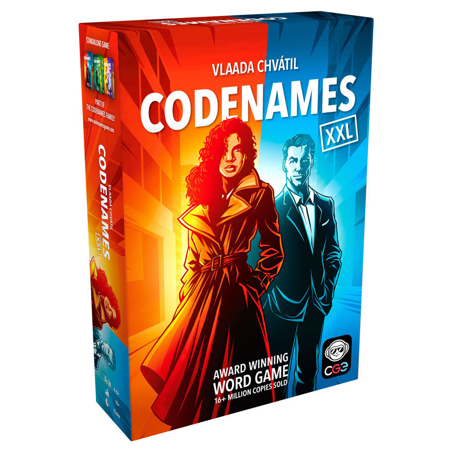 Codenames XXL 2025 box