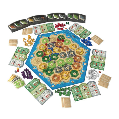 Catan Cities and Knights 5-6 player expansion box — view 3