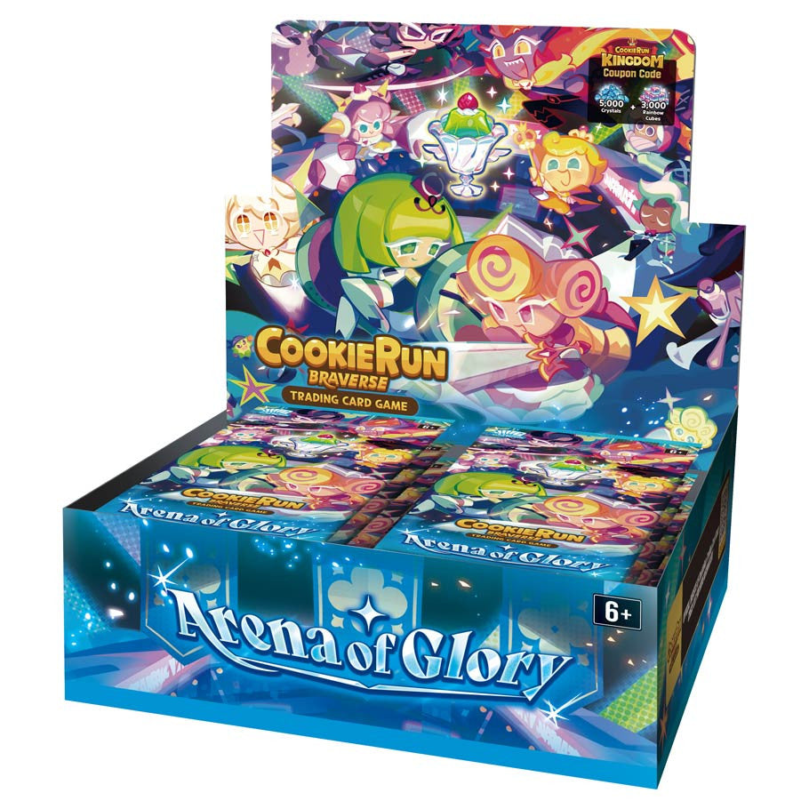 CookieRun TCG Set 3 Arena of Glory booster display box