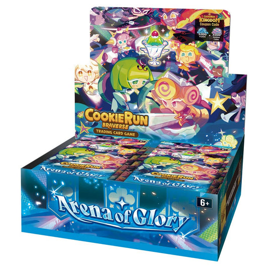 CookieRun TCG Set 3 Arena of Glory booster display box