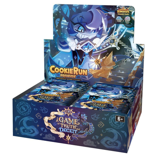 CookieRun TCG Set 4 A Game of Truth and Deceit booster display box