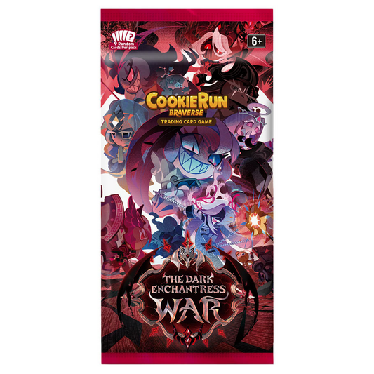 CookieRun TCG Set 5 The Dark Enchantress War booster display box — view 2