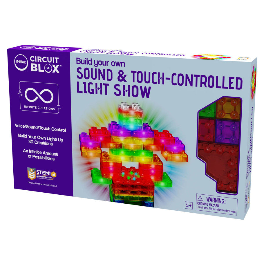 STEM: Circuit Blox: Build Your Own Sound & Touch Activated Light Show