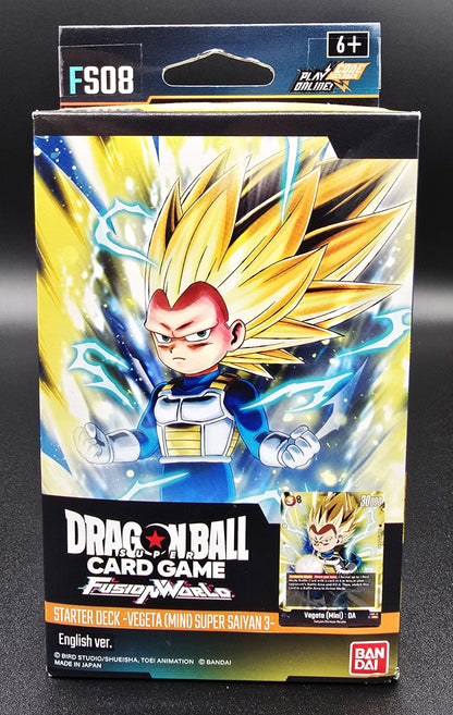 Dragon Ball Super Card Game Fusion World Starter Deck Vegeta Mini [English FS08]