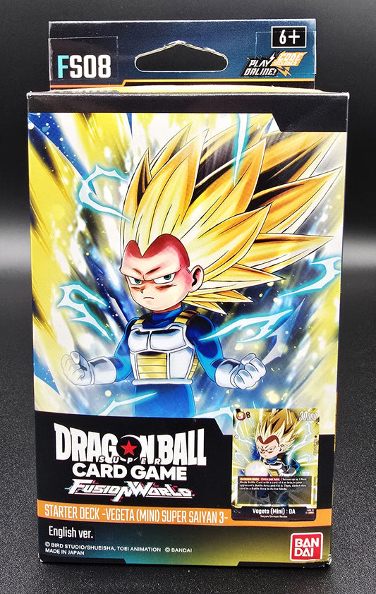 Dragon Ball Super Card Game Fusion World Starter Deck Vegeta Mini [English FS08]