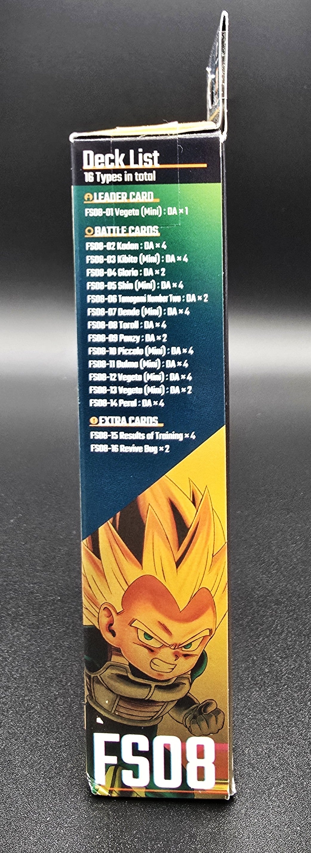 Dragon Ball Super Card Game Fusion World Starter Deck Vegeta Mini [English FS08]