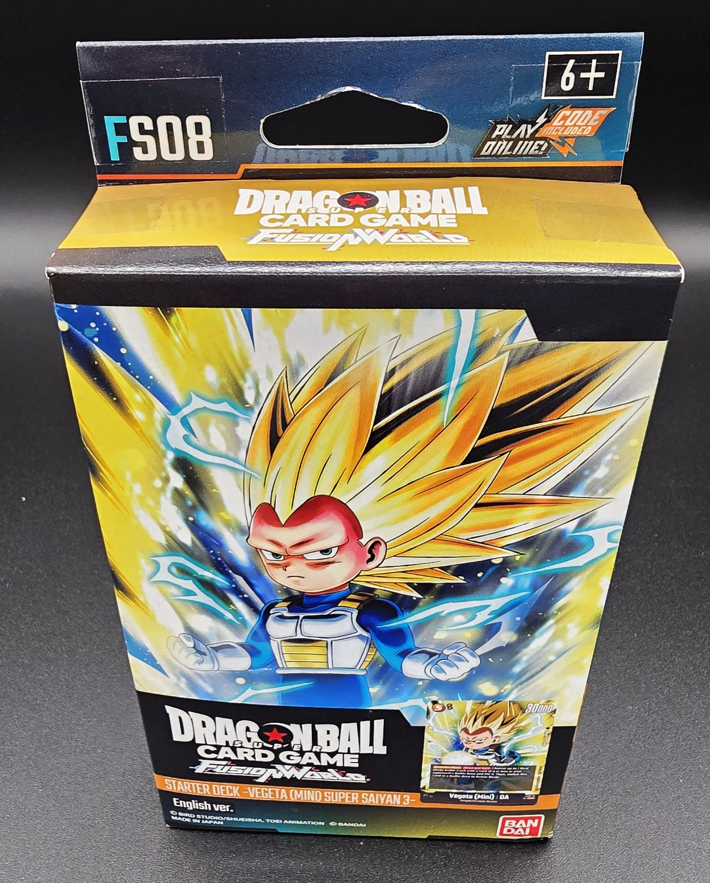 Dragon Ball Super Card Game Fusion World Starter Deck Vegeta Mini [English FS08]
