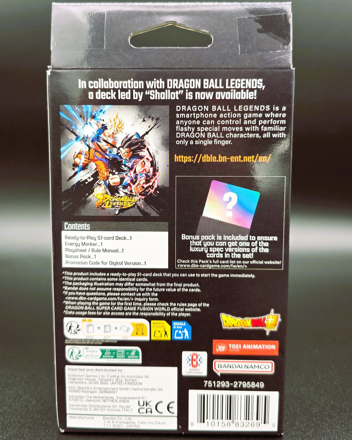 Dragon Ball Super Card Game Fusion World Starter Deck Ex Shallot [English FS09]